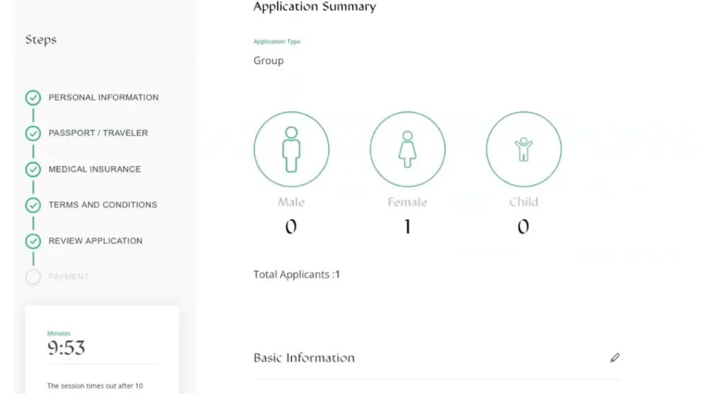Saudi-Arabia-Visa-Application-Summary-Review-Step