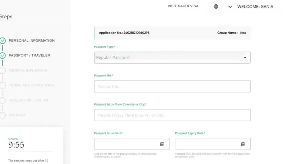 Saudi-Arabia-Visa-Passport-Traveler-Details-Form