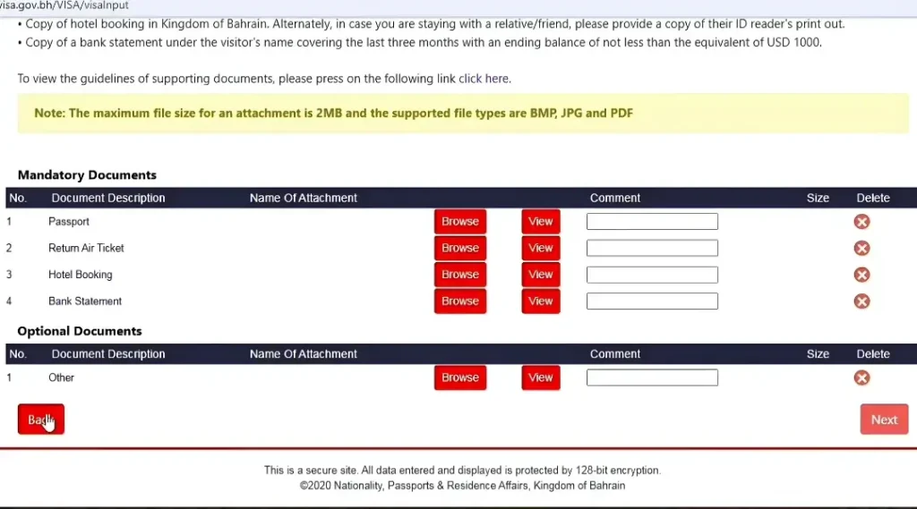 Upload-documents