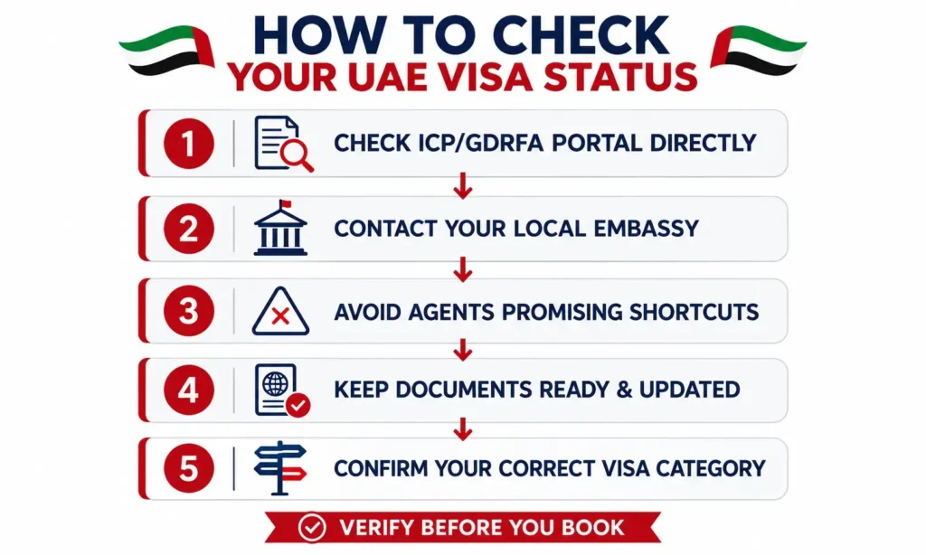 how-to-check-uae-visa-status-2026-steps