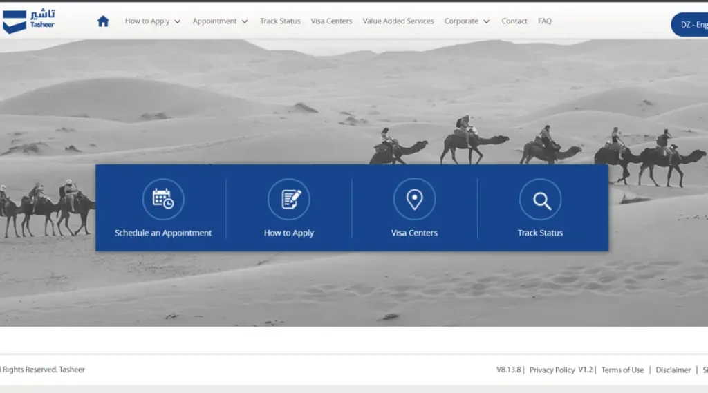official-tasheer-saudi-visa-service-center-portal-homepage