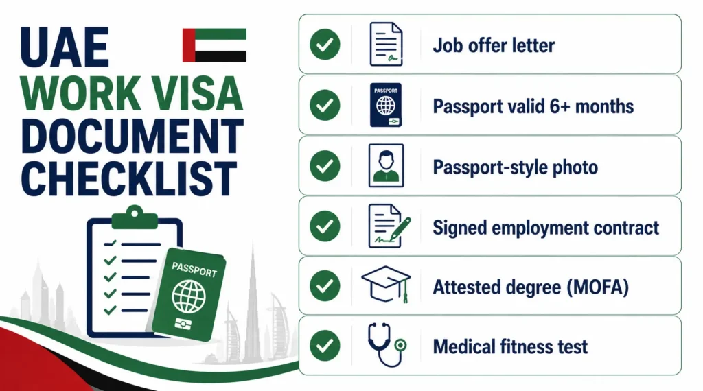 uae-work-visa-document-checklist