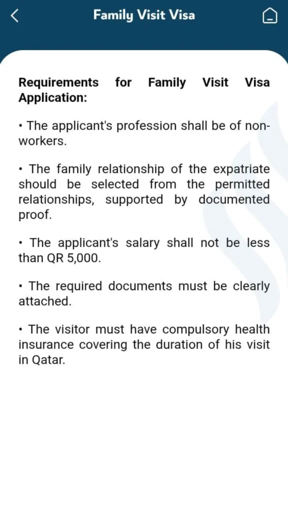 Metrash-Family-Visit-Visa-Requirements