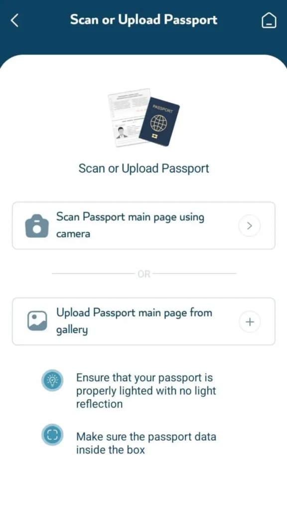 Metrash-Scan-Upload-Passport-Screen