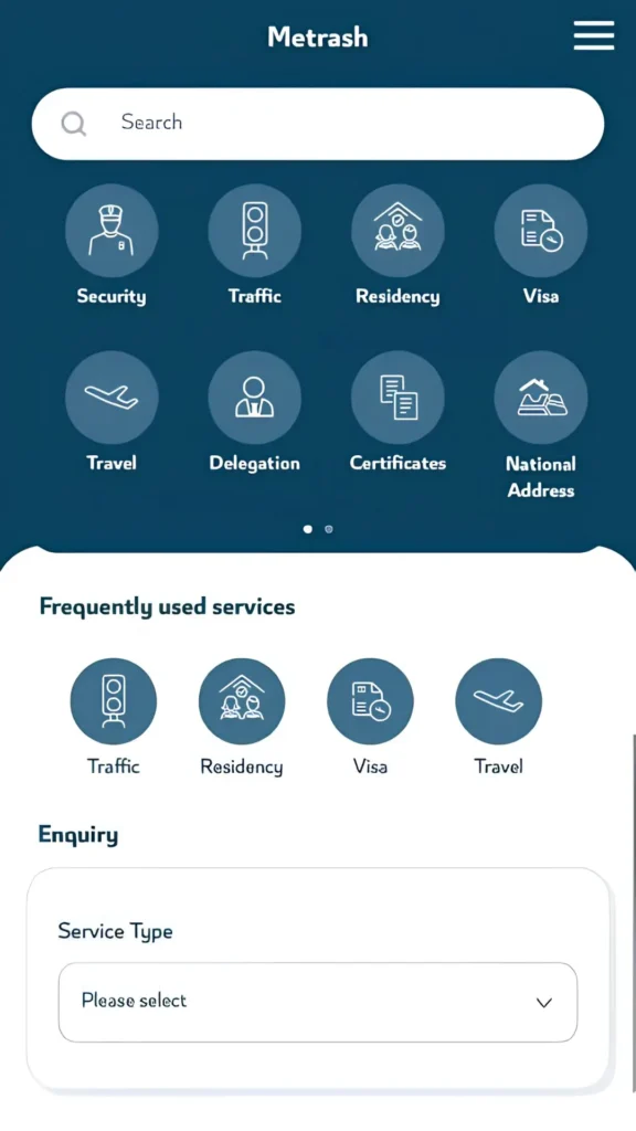 metrash-app-home-screen-with-visa-service-icon-for-family-residence