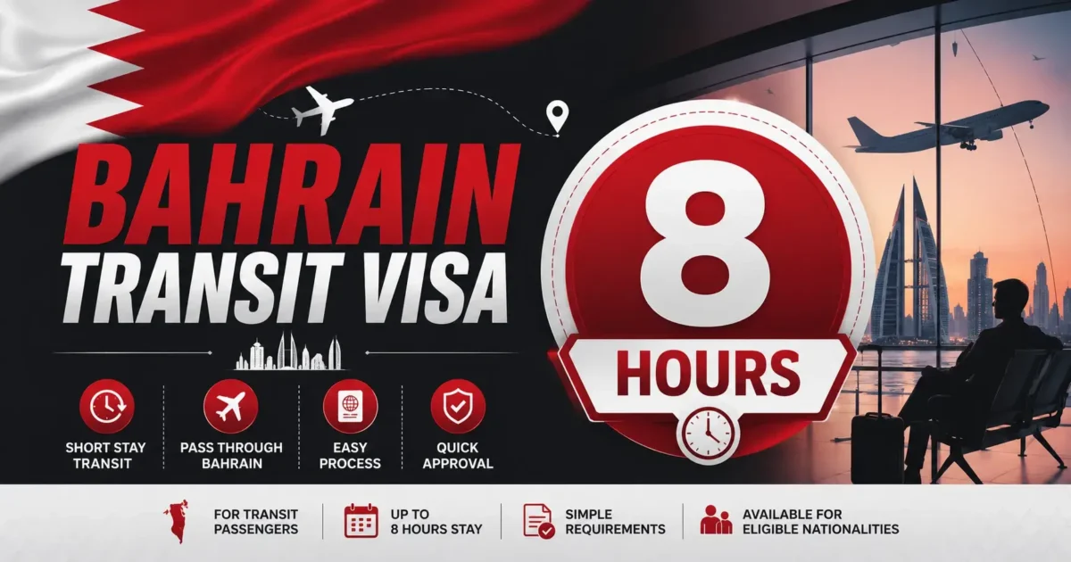 do i need a visa for Bahrain transit