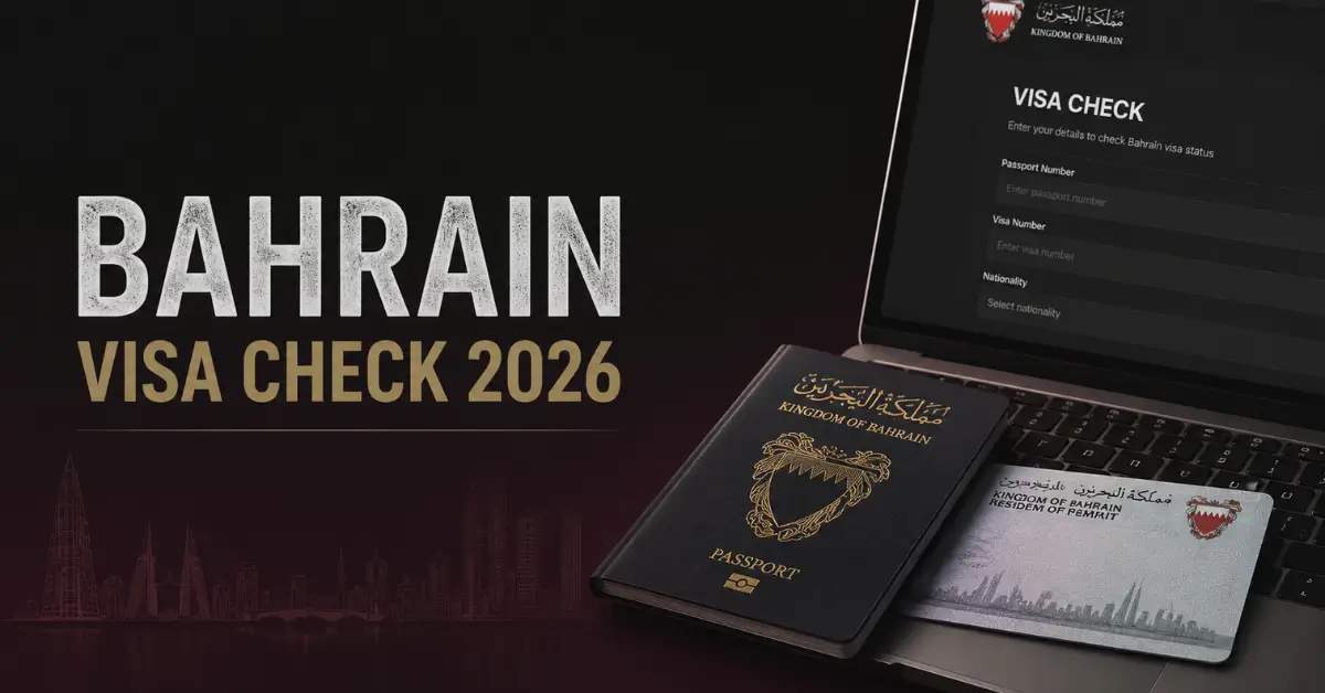 Bahrain Visa Check
